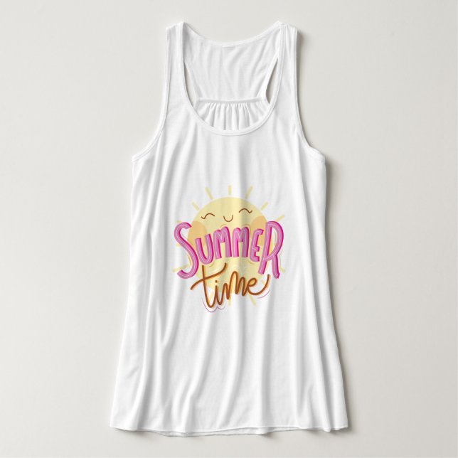 Summertime Tank Top (Design Vorderseite)