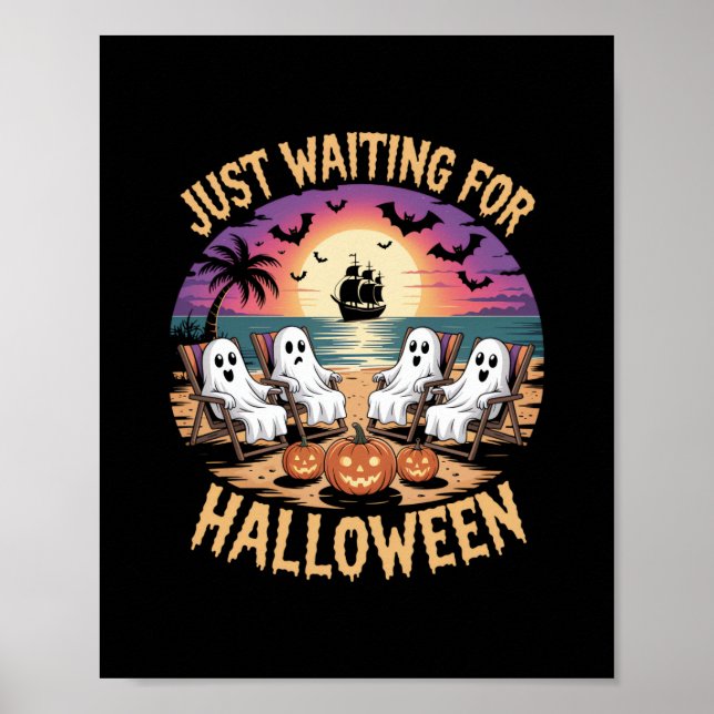 Summerween Beach Spooky Poster (Vorne)