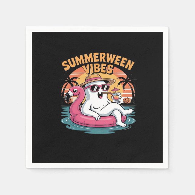 Summerween Boo - Summerween Vibes - S Serviette (Vorderseite)