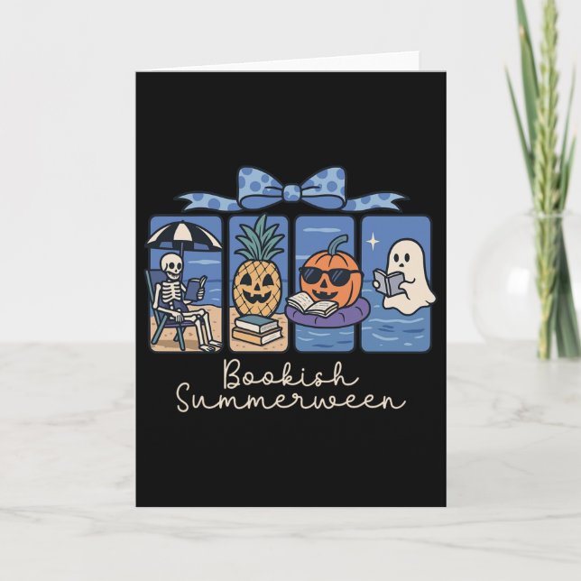 Summerween Bookish Karte (Vorderseite)