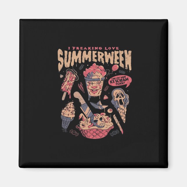 Summerween Classic Meme Magnet (Vorne)