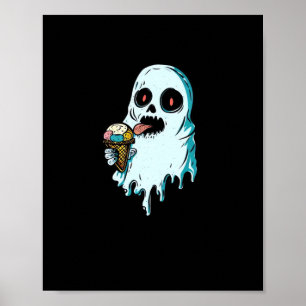 Summerween - Creepy Genießen IceCream Classic Poster