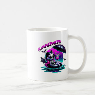 Summerween Ghost Summer Halloween Vibes Girls Wome Kaffeetasse