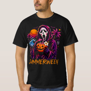 Summerween Ghostface Kürbisküste T-Shirt