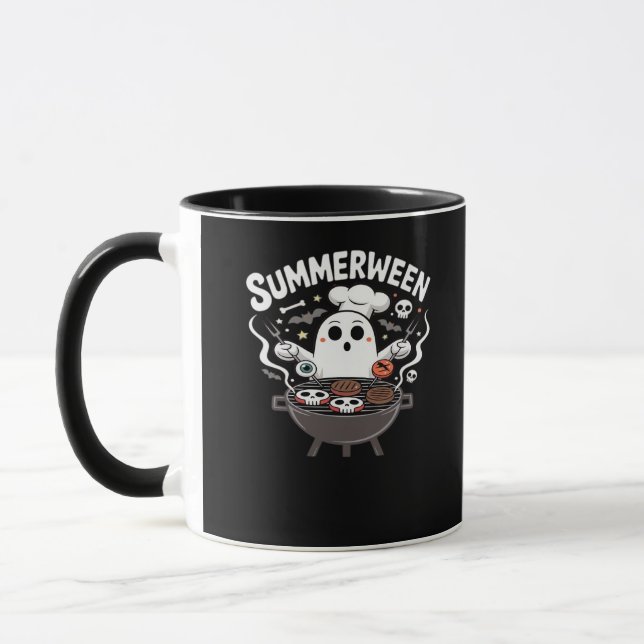 Summerween GRILLEN Funny Tasse (Links)