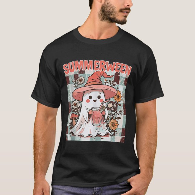 Summerween Halloween Fall Trending Design Ta T-Shirt (Vorderseite)