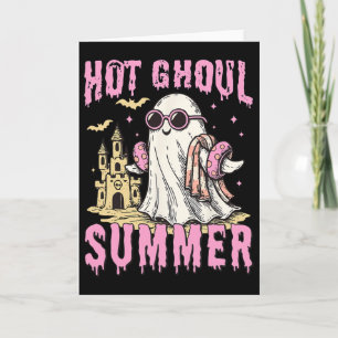 Summerween Hot Ghoul Summer Funny Niedlich Ghost P Karte