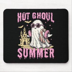 Summerween Hot Ghoul Summer Funny Niedlich Ghost P Mousepad