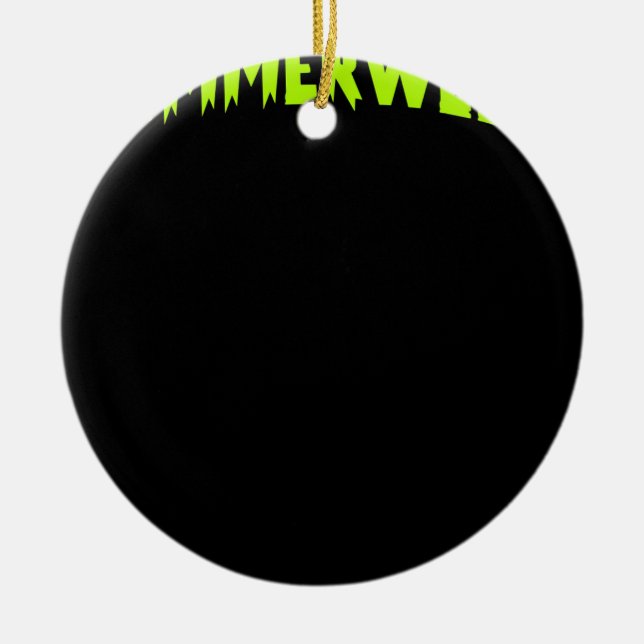 Summerween-Meme Keramik Ornament (Vorne)