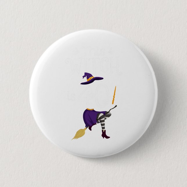 Summerween Skeleton Flamingo Halloween Summer Girl Button (Vorderseite)