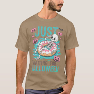 Summerween Sommer Skelett Strand Stimmung Wartet a T-Shirt