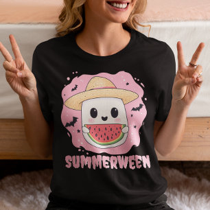 Summerween Süßer Geist Wassermelone Sommer Tri-Blend Shirt