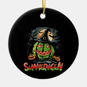 Summerween Vibes Sweet IceCream Watermelon Sommer Keramik Ornament