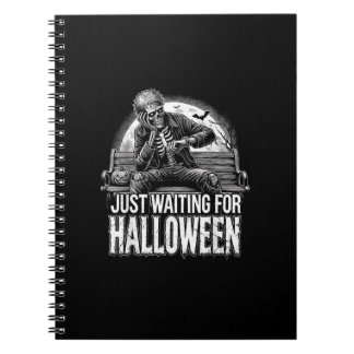 Summerween Wartet nur auf Halloween Halloween Su Notizblock