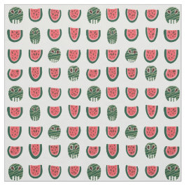 Summerween Watermelon Skull Stoff