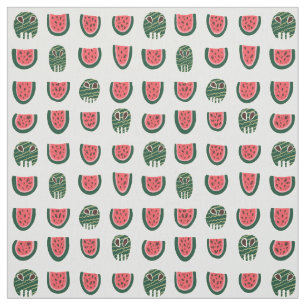 Summerween Watermelon Skull Stoff