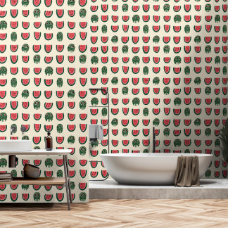 Summerween Watermelon Skull Tapete