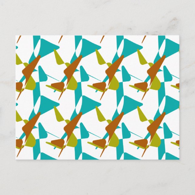 Summery Colors Postcard Postkarte (Vorderseite)