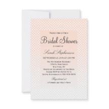 Summery Coral Peach to Gradient Polka Dots