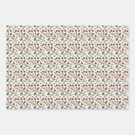 Summery Wrapping Paper Sheets Geschenkpapier Set