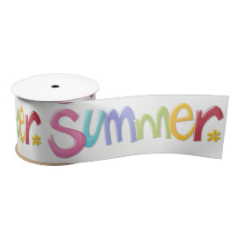 Summerzeit Satinband