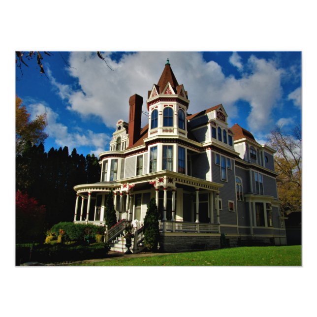 "Summit Avenue Historic Hill District" Foto Print (Vorne)