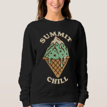 Summit Chill Eiscreme-Sweatshirt | Lustiger Wortwi