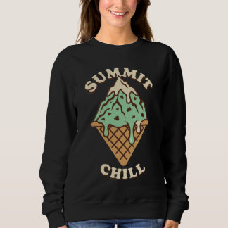 Summit Chill Eiscreme-Sweatshirt | Lustiger Wortwi Sweatshirt