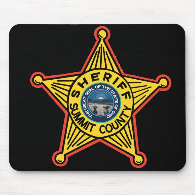 Summit County Ohio Sheriff Mousepad. Mousepad (Vorne)