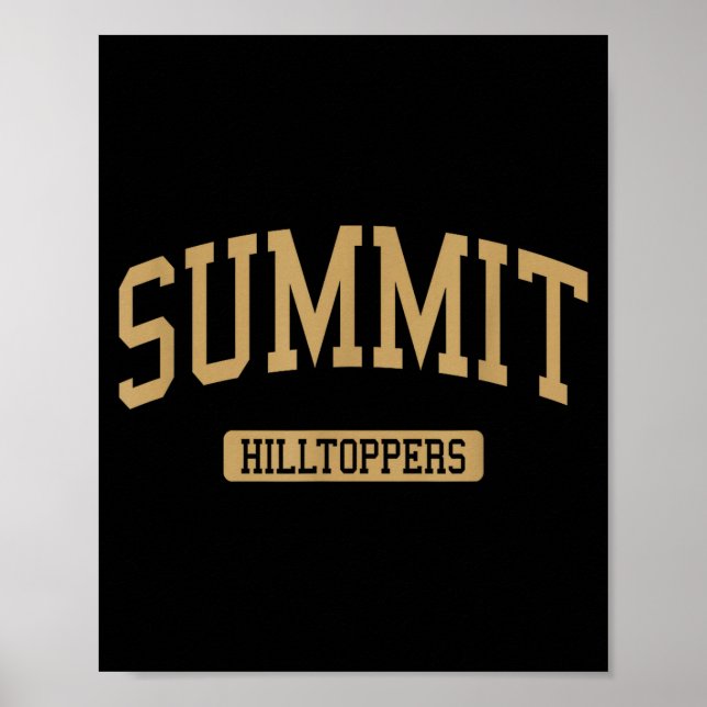 Summit High School Hs Summit Nj Varsity Srts  Poster (Vorne)