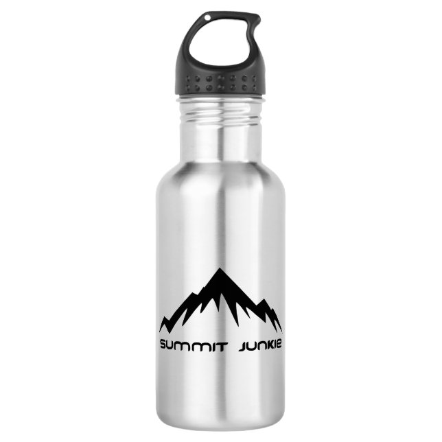 Summit Junkie Edelstahlflasche (Vorderseite)