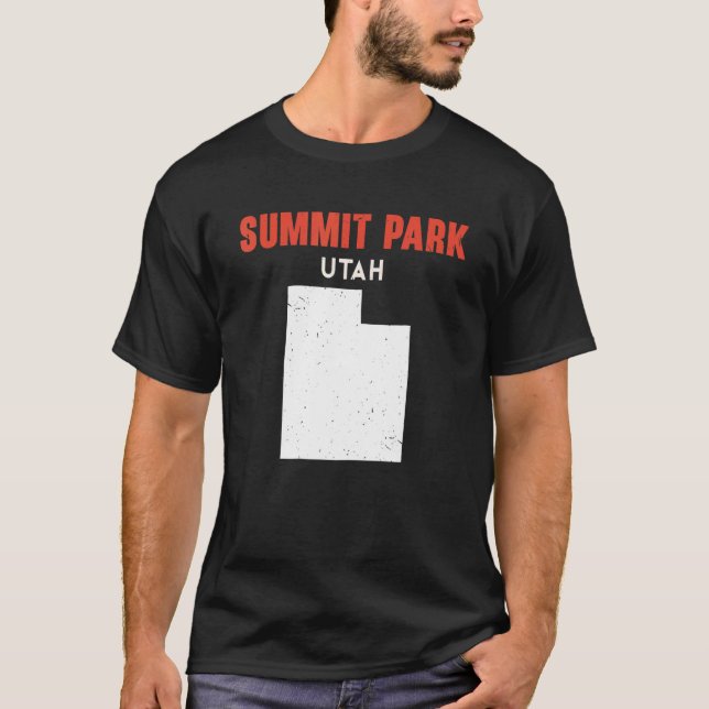 Summit Park Utah USA Staat America Travel Utahan T-Shirt (Vorderseite)