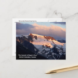 Summit Sunset Postcard Postkarte
