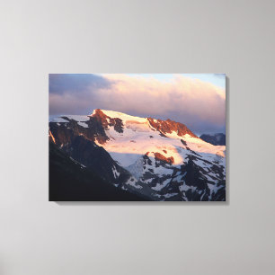 Summit Sunset Stretch Canvas Print Leinwanddruck