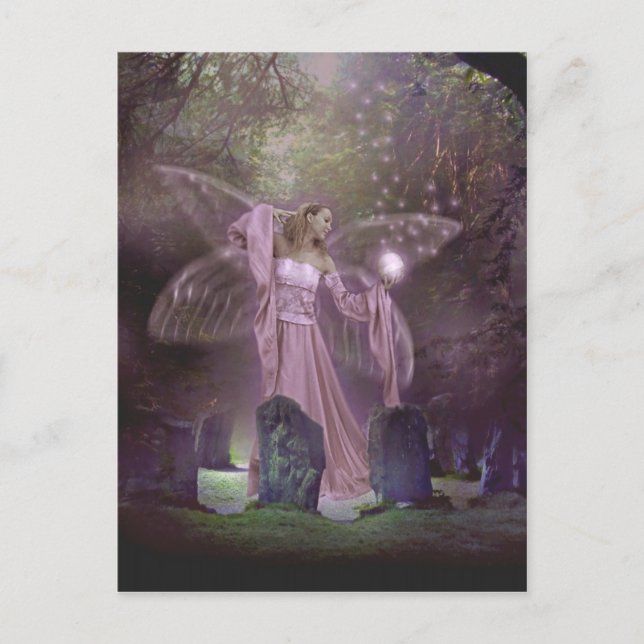 Summoning Fairies Postkarte (Vorderseite)