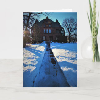 "Sumner McKnight Mansion" Weihnachtskarte Karte