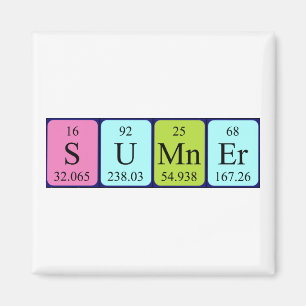 Sumner Periodenmagnetmagnet Magnet