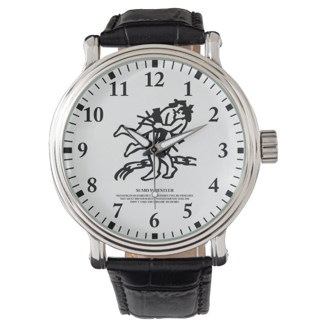 Sumo Armbanduhr (Vorderseite)