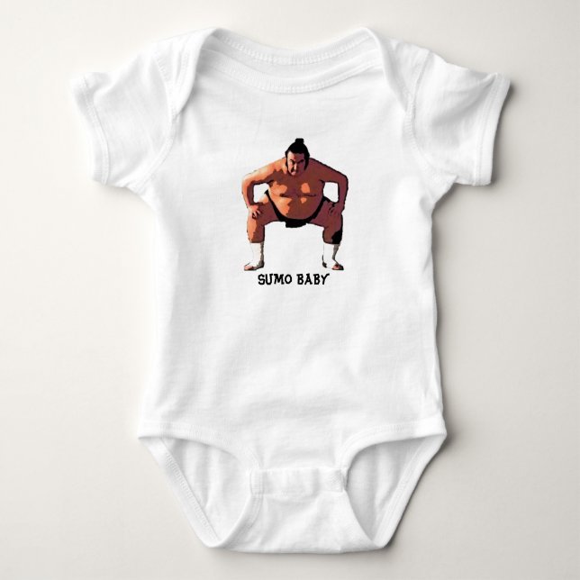 Sumo Baby Strampler (Vorderseite)