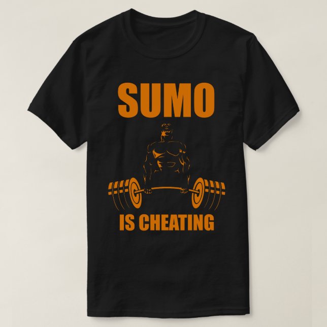 Sumo betrügt T-Shirt (Design vorne)