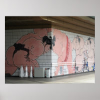 Sumo Mural Kunst