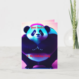 Sumo Panda The Bamboo Gnasher, Einladung zum Gebur