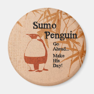 Sumo-Pinguin Magnet