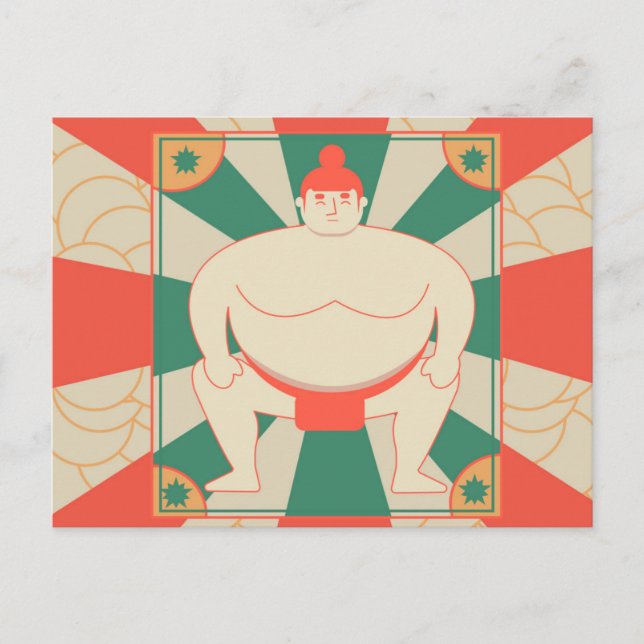 Sumo Postkarte (Vorderseite)