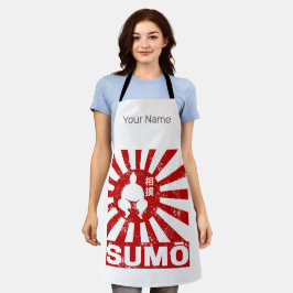 Sumo Retro Wrestler Vintages japanisches Design Schürze