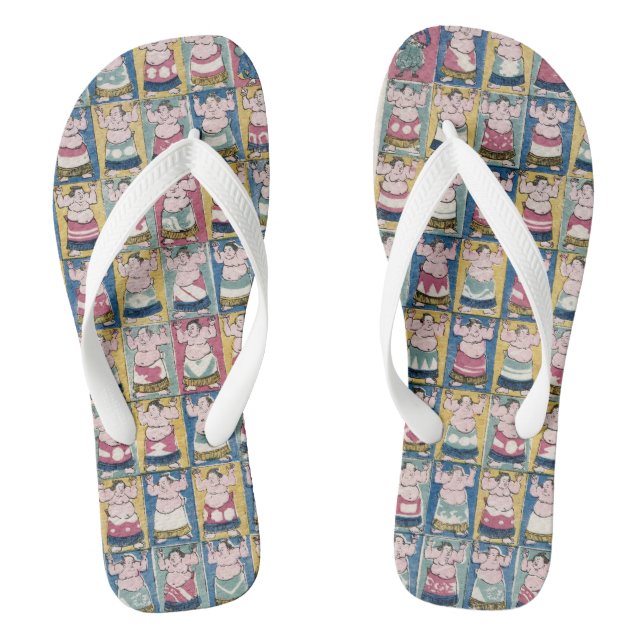 "Sumo-Ringer (1852) Flip-Flops" Flip Flops (Fußbett)
