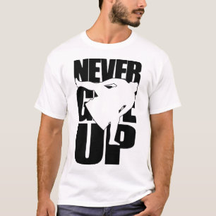 Sumo-Ringer Gib Nie Auf T-Shirt