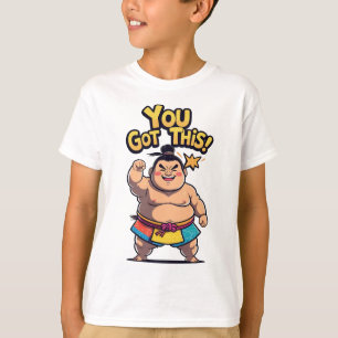 Sumo-Ringer mit der Motivation "Du Got das!" T-Shirt