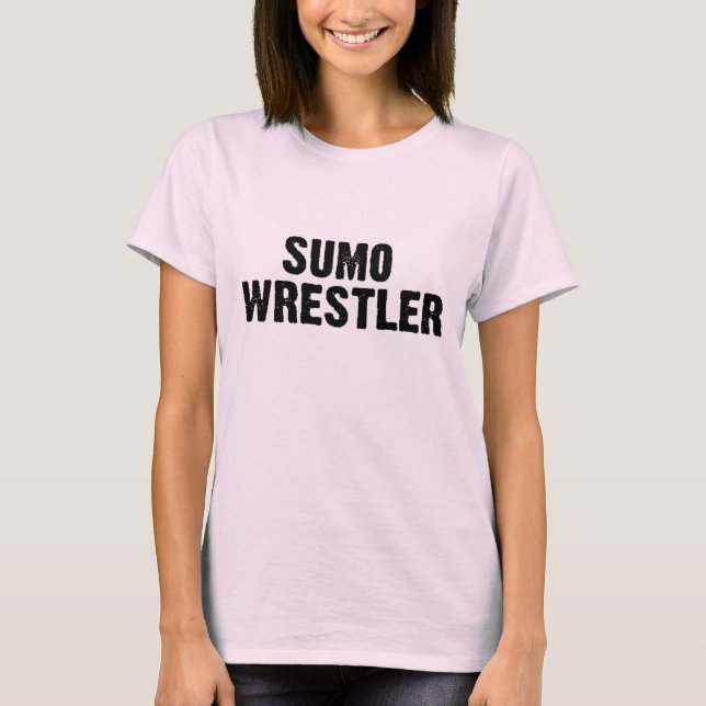 Sumo-Ringkämpfer T-Shirt (Vorderseite)