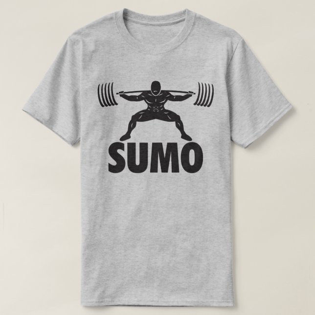 SUMO SQUAT - Kraftvoller Motivierend T-Shirt (Design vorne)